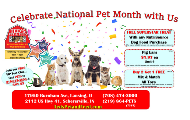 Celebrate National Pet Month With Us